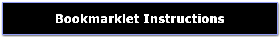 Bookmarklet Instructions